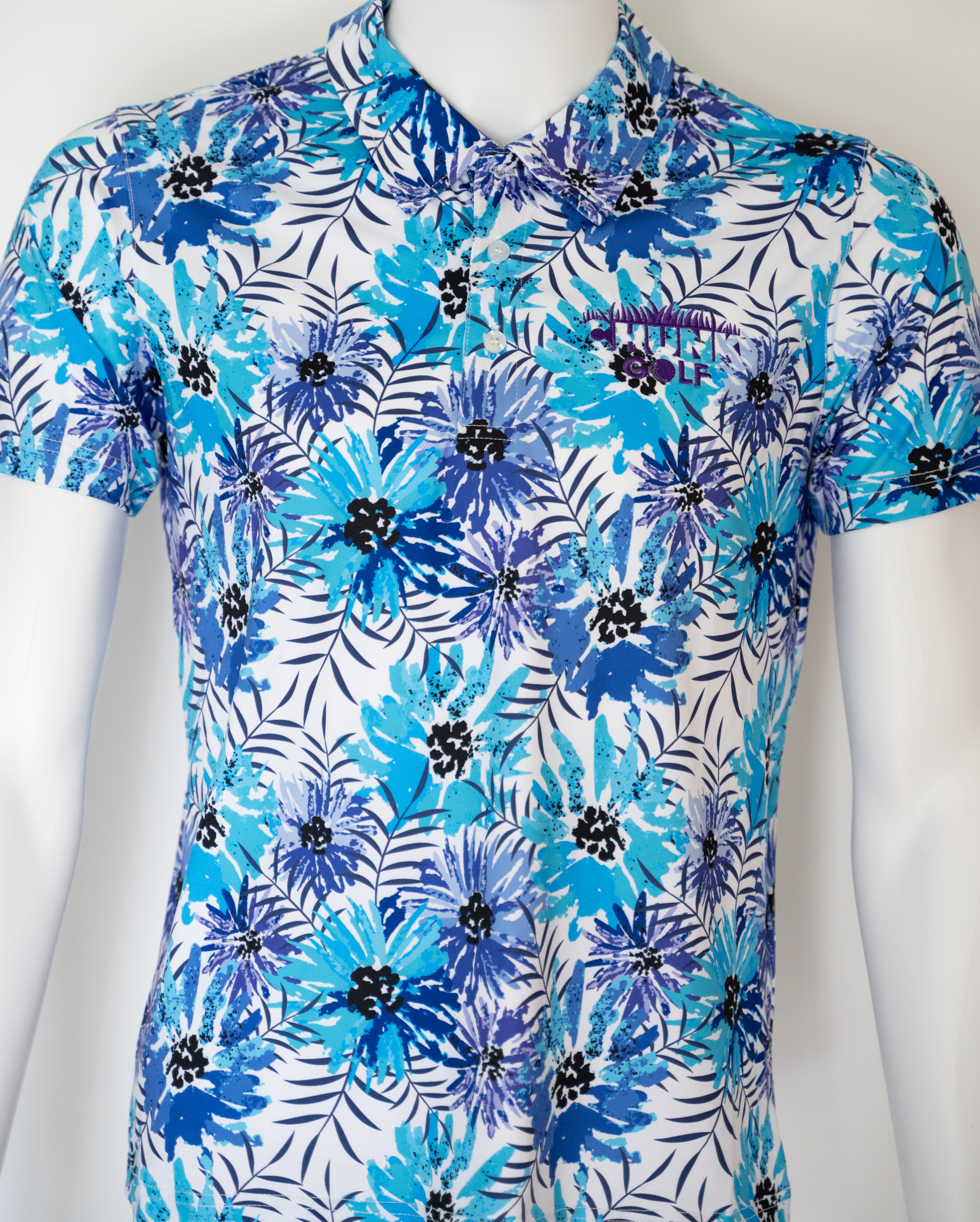 Blue Floral Shirt